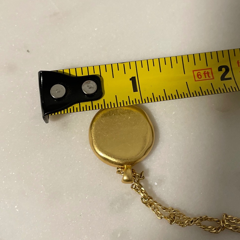 NWOT Madewell gold twisted-chain pendant necklace - Picture 8 of 10